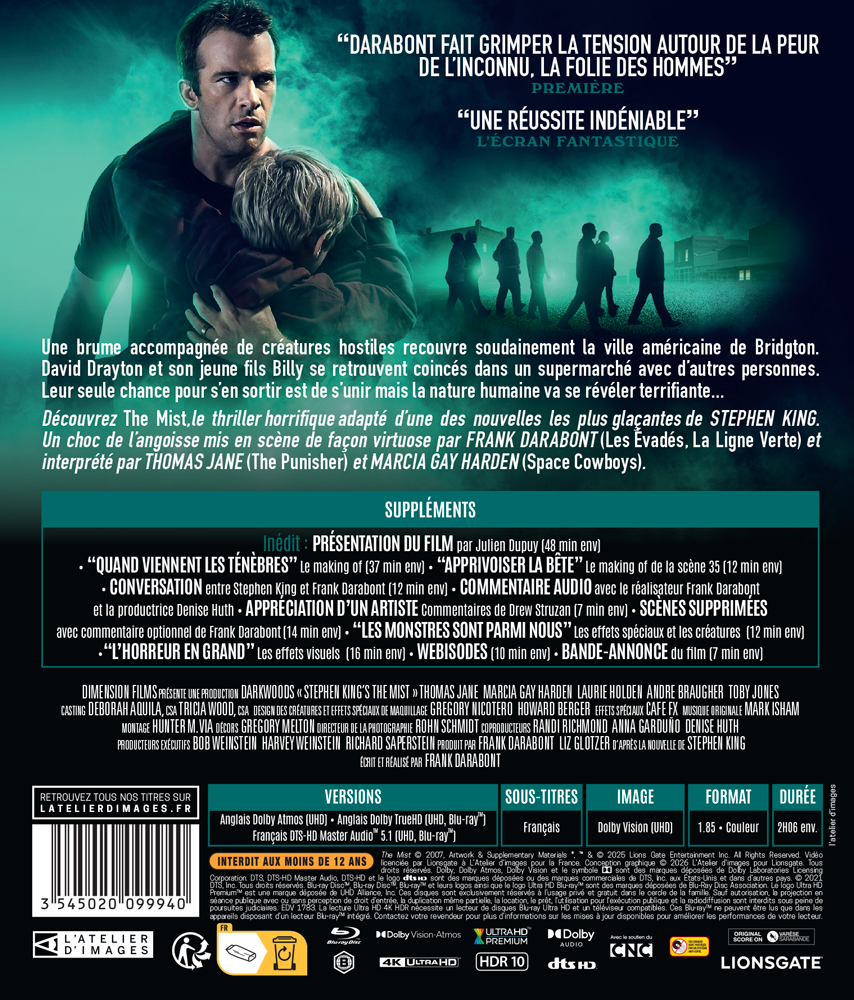 the-mist-jaquette-combo-br-uhd the-mist-jaquette-combo-br-uhd